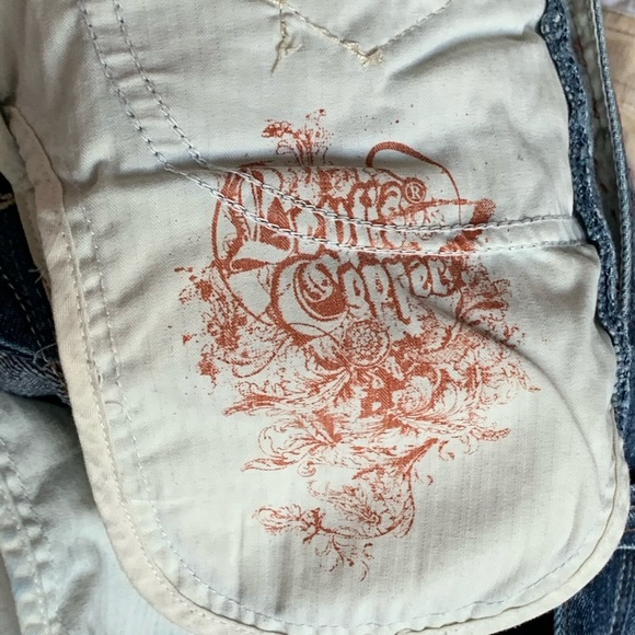 LEVI's Copper 1873 denim jeans 100% cotton button fly 25x32 - Picture 15 of 16